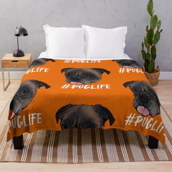 Item preview, #Puglife Orange designed and sold by Petcetera.