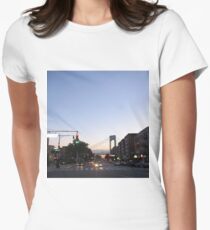 Bay Ridge, Verrazano-Narrows Bridge, Brooklyn, New York Women's Fitted T-Shirt