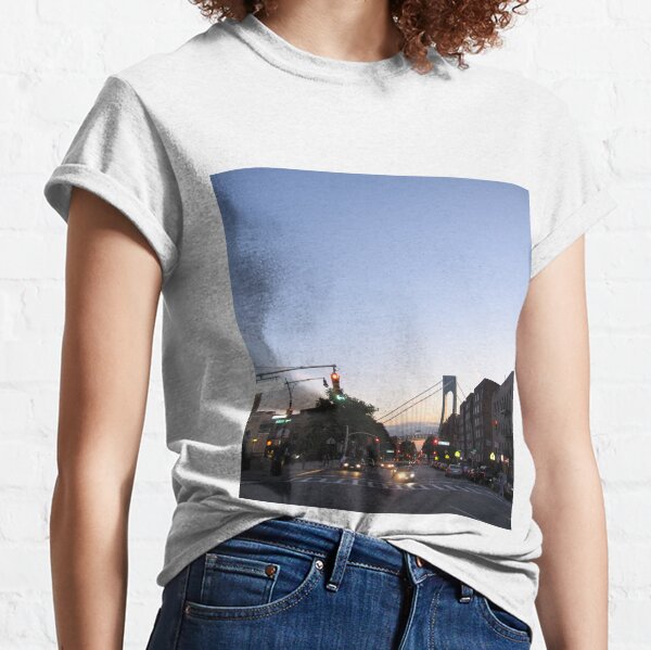 Bay Ridge, Verrazano-Narrows Bridge, Brooklyn, New York Classic T-Shirt