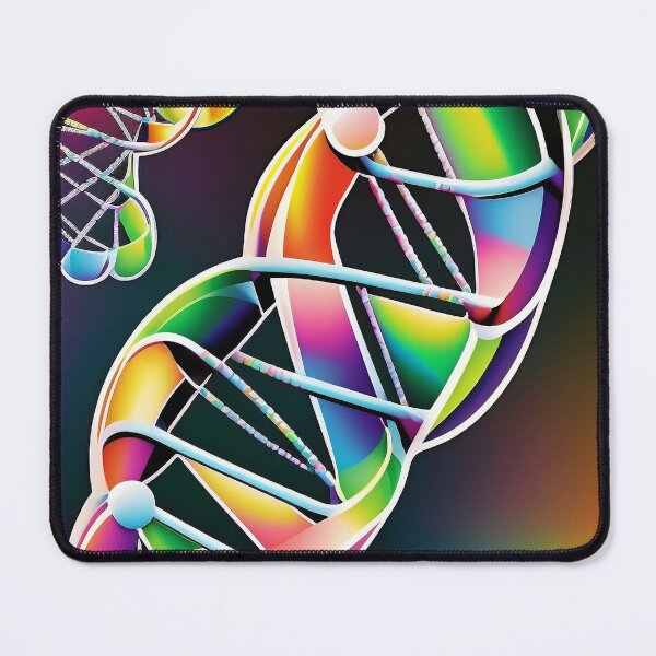 Item preview, Science DNA Art - Neon Nucleotides designed and sold by TiloaiCreations.