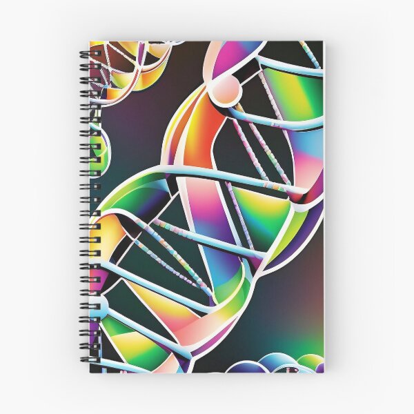 Item preview, Science DNA Art - Neon Nucleotides designed and sold by TiloaiCreations.