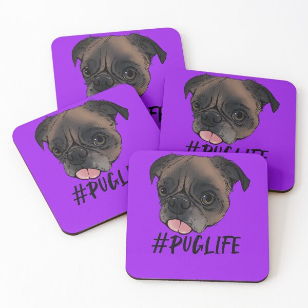 Item preview, #Puglife Purple designed and sold by Petcetera.