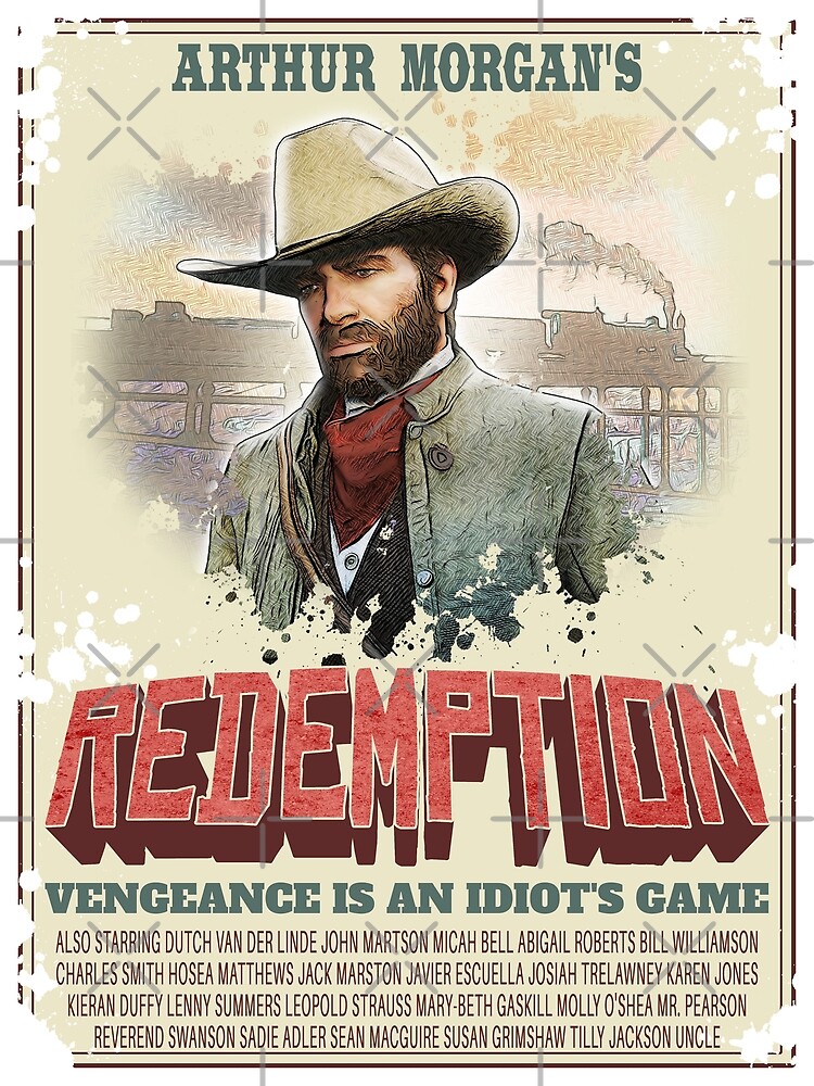 WANTED: Arthur Morgan (fan art) : r/reddeadredemption