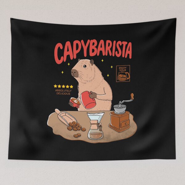 Item preview, Capybarista designed and sold by Kimprut.