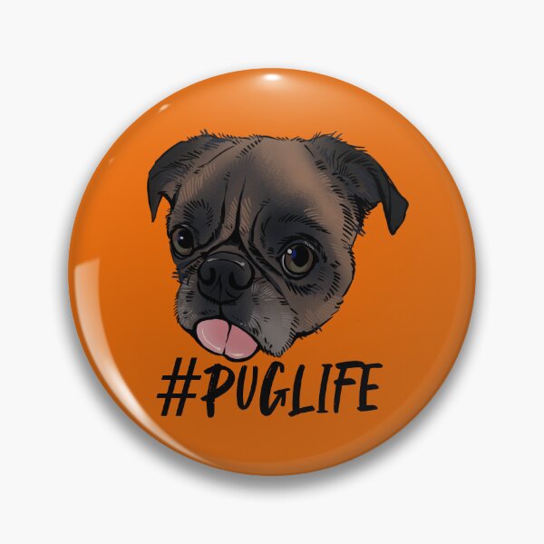 Item preview, #Puglife Orange designed and sold by Petcetera.