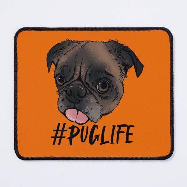 Item preview, #Puglife Orange designed and sold by Petcetera.