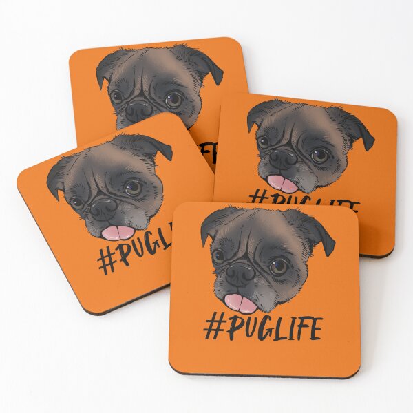 Item preview, #Puglife Orange designed and sold by Petcetera.