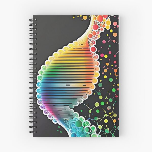 Item preview, Science DNA Art - Futuristic Genome designed and sold by TiloaiCreations.