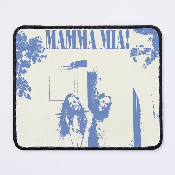 Item preview, Mamma Mia poster designed and sold by eemayoo.