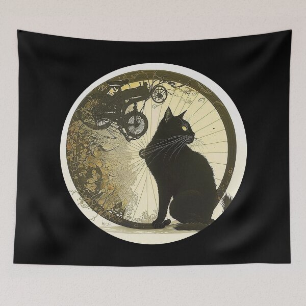 Item preview, Cat Noir #805 | Black Cat designed and sold by Black-Cats.