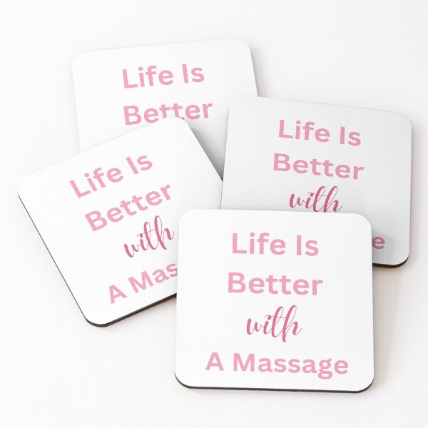 Item preview, Life Is Better With A Massage designed and sold by erion-store.