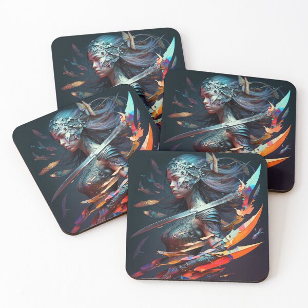 Item preview, Women's Colorful Blade Mastery in the Future designed and sold by ThreadGallery.