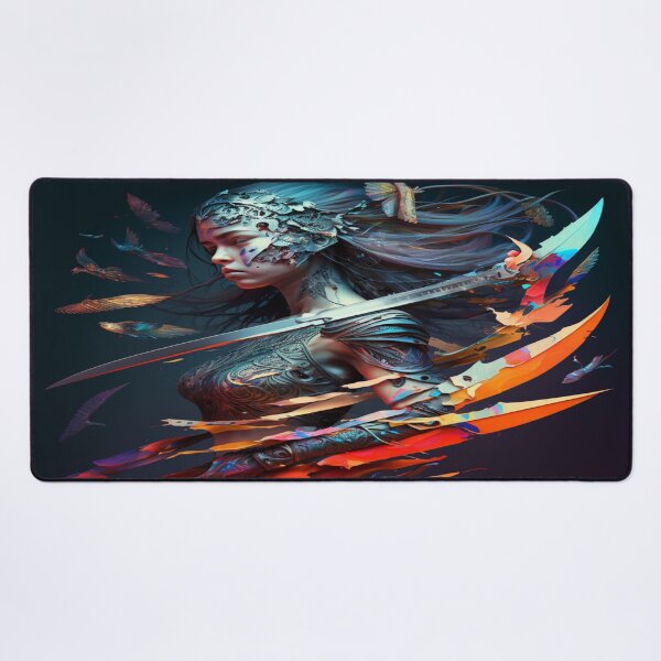 Item preview, Women's Colorful Blade Mastery in the Future designed and sold by ThreadGallery.