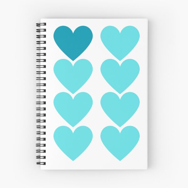 Item preview, 1 in 8 Blue Hearts  designed and sold by JettieDesignCo.