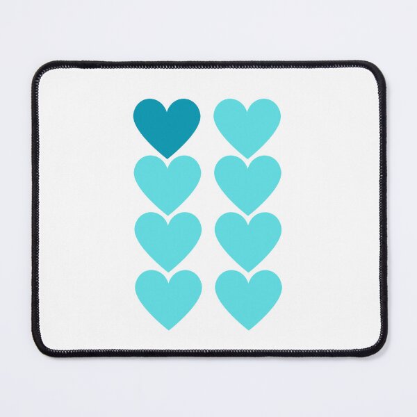 Item preview, 1 in 8 Blue Hearts  designed and sold by JettieDesignCo.