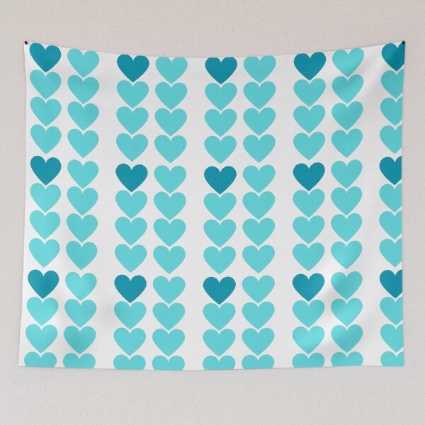Item preview, 1 in 8 Blue Hearts  designed and sold by JettieDesignCo.