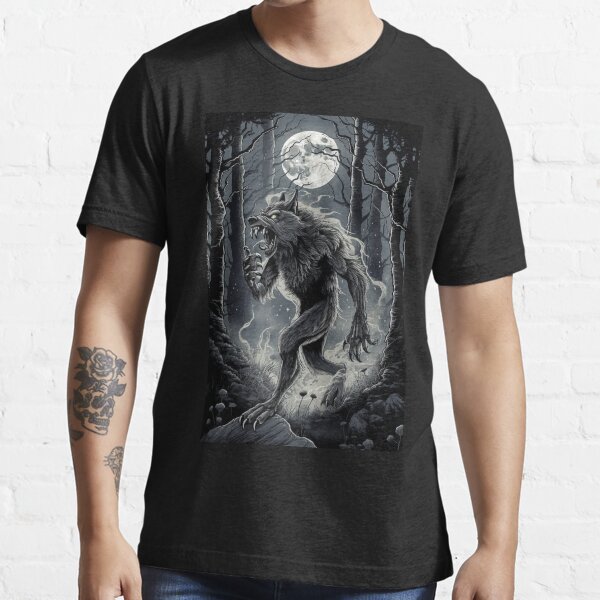 Werewolf By Night in Color Official Poster Classic T-Shirt - Byztee