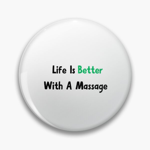 Item preview, Life Is Better With A Massage designed and sold by erion-store.