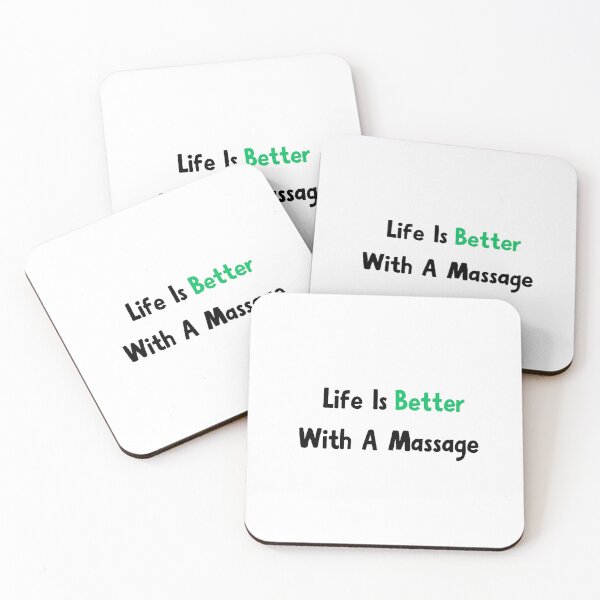 Item preview, Life Is Better With A Massage designed and sold by erion-store.
