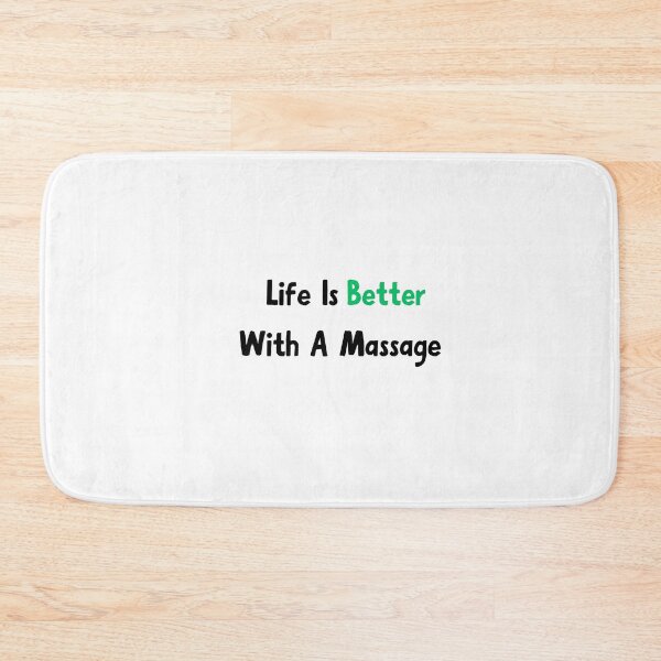 Item preview, Life Is Better With A Massage designed and sold by erion-store.