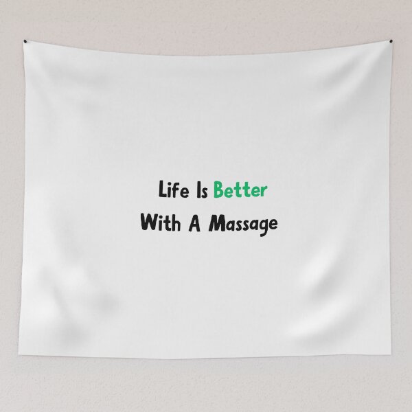 Item preview, Life Is Better With A Massage designed and sold by erion-store.