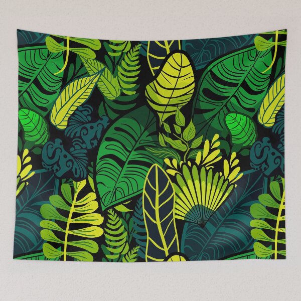 Item preview, Tropical rainforest botanical illustration  designed and sold by Mashusha-art.