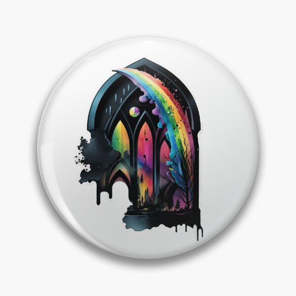 Item preview, Gothic stained glass window designed and sold by SNRGraphics.