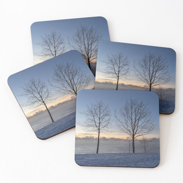Item preview, Freezing Blue Hour on Lake Ontario designed and sold by Georgia Mizuleva.