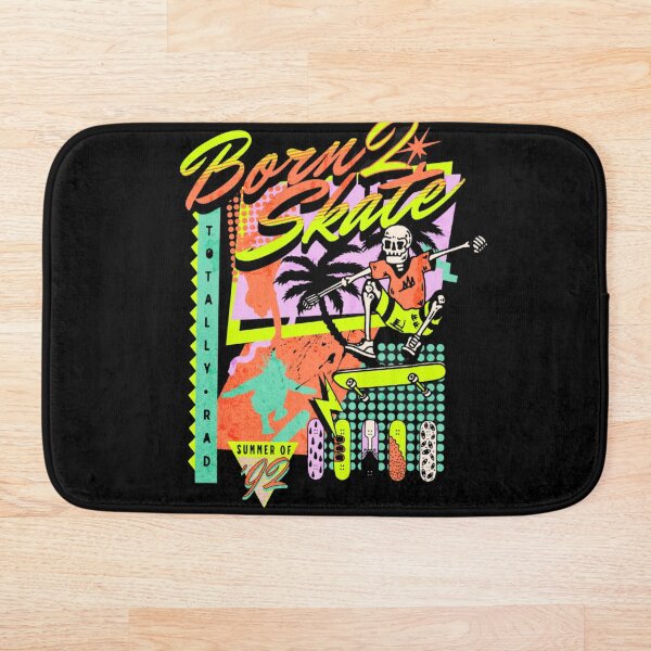 Item preview, BORN 2 SKATE - RETRO SKELETON designed and sold by kraze-Corner.