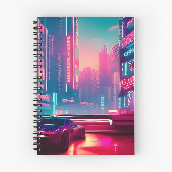 Item preview, Synth Wave Turbo at Dawn designed and sold by Ink Art Design.