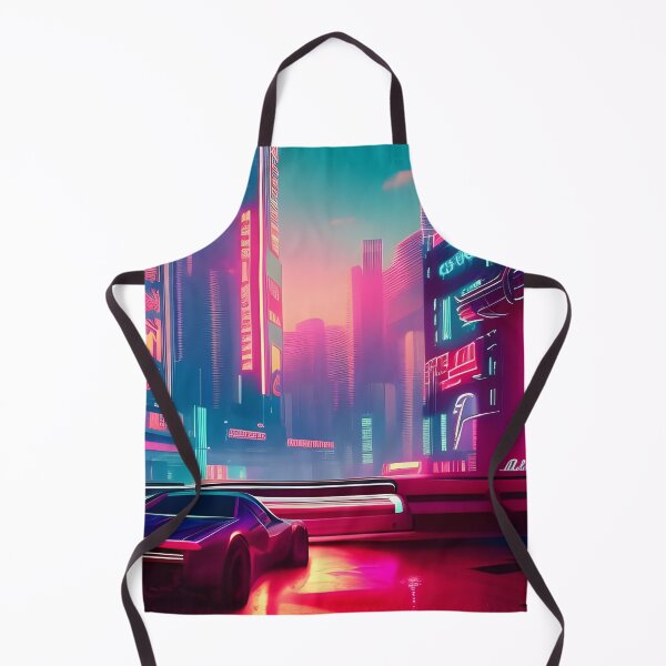 Item preview, Synth Wave Turbo at Dawn designed and sold by Ink Art Design.