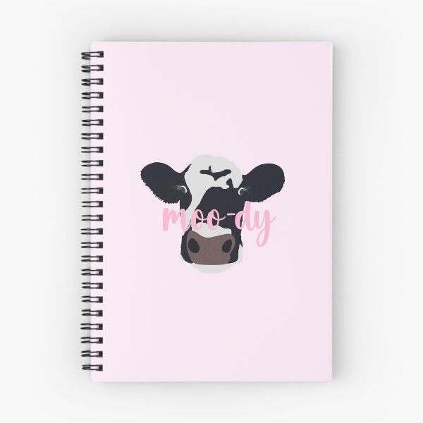 Item preview, Cow Moo-dy Print designed and sold by skatemabe.