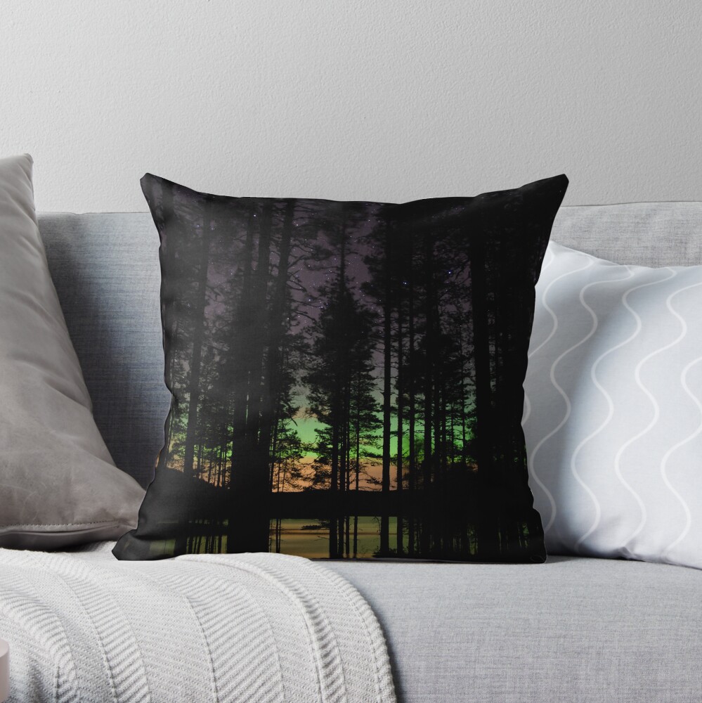 Item preview, Throw Pillow designed and sold by poetic.