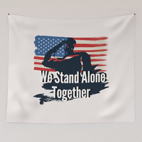 Item preview, We Stand Alone Together designed and sold by MYstoreDARK99.