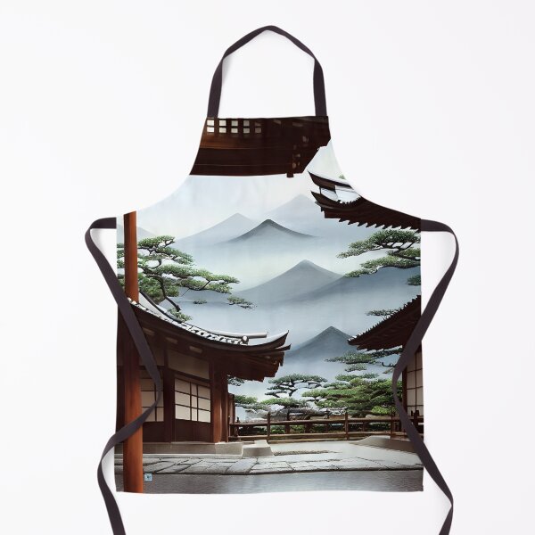 Item preview, Ethereal Beauty of Japan A Scenery of Unforgettable Charm fantasy art 1 designed and sold by mythographiaart.