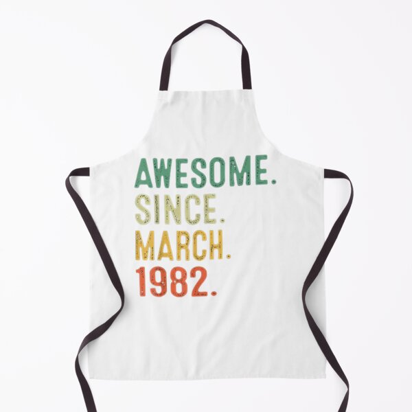 Item preview, 41 Years Old Gifts Awesome Since March 1982 41st Birthday designed and sold by FiveStarsCorner.