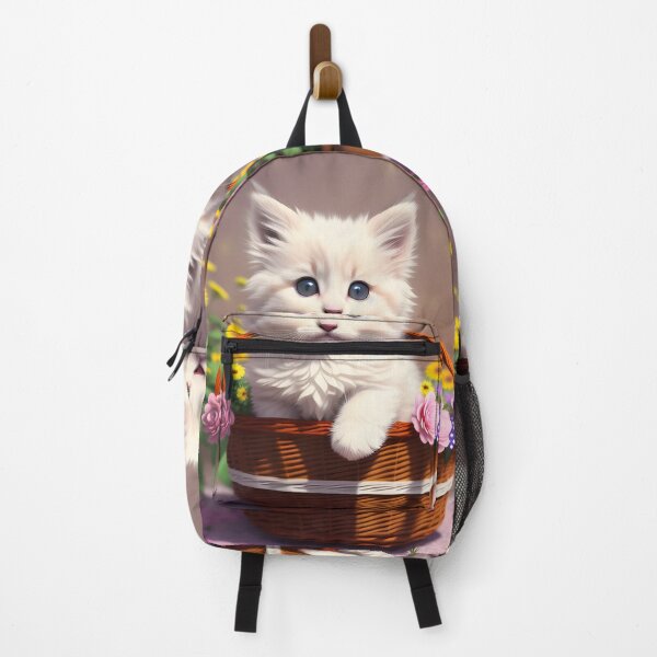 Item preview, Cat in a Basket - Modern Digital Art designed and sold by Ai-michiart.