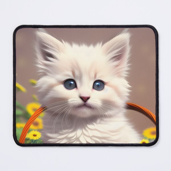 Item preview, Cat in a Basket - Modern Digital Art designed and sold by Ai-michiart.