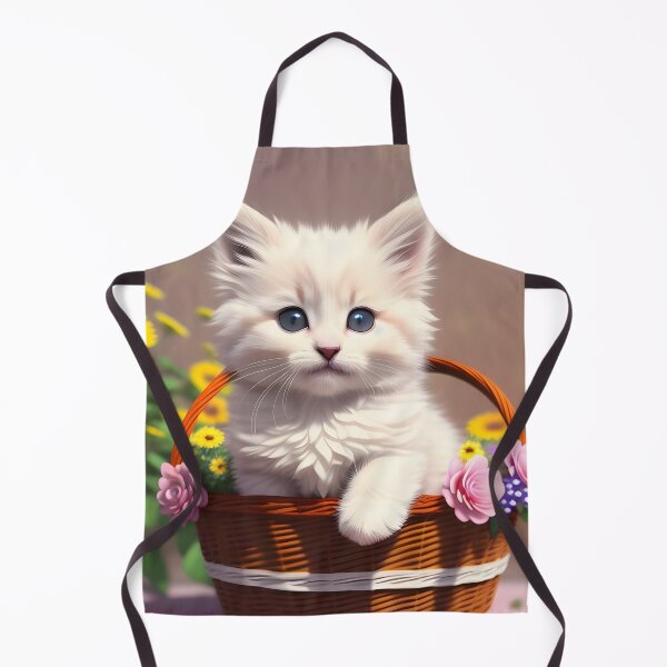 Item preview, Cat in a Basket - Modern Digital Art designed and sold by Ai-michiart.