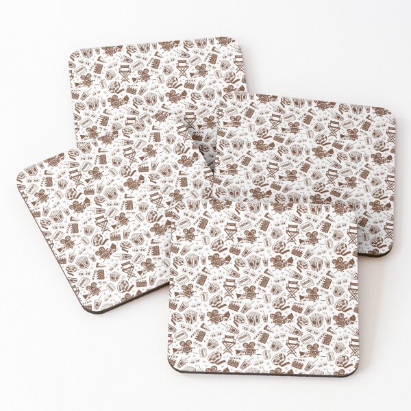 Item preview, Cinema Pattern | Sepia BG Black designed and sold by Oliveirallan.