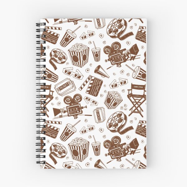 Item preview, Cinema Pattern | Sepia BG Black designed and sold by Oliveirallan.