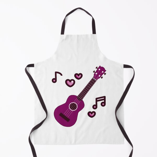 Item preview, Ukulele musician heart designed and sold by piesdesignart.