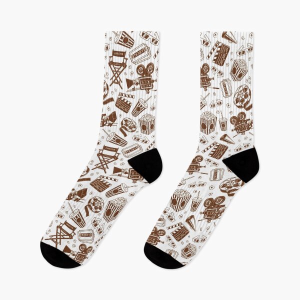 Item preview, Cinema Pattern | Sepia BG Black designed and sold by Oliveirallan.