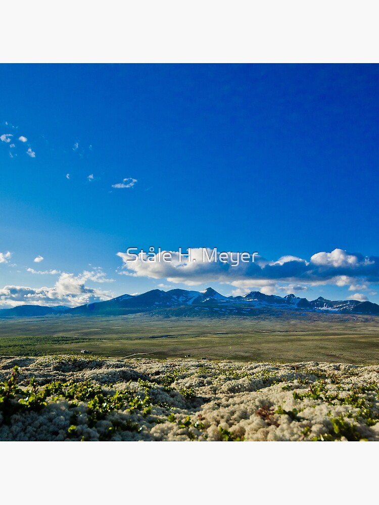 Thumbnail 2 of 2, Tote Bag, Rondane in summer designed and sold by poetic.