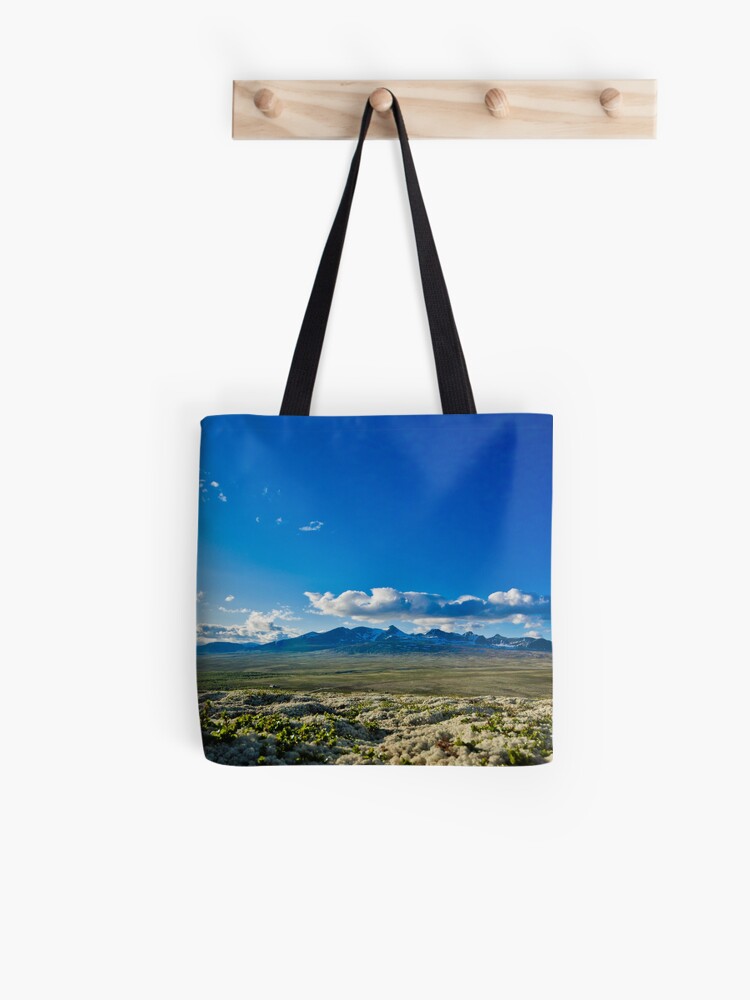 Thumbnail 1 of 2, Tote Bag, Rondane in summer designed and sold by poetic.