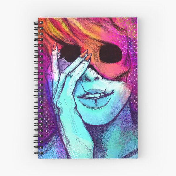Item preview, Red skull, blue skin - Art by justonegekko. designed and sold by Gekkostore.