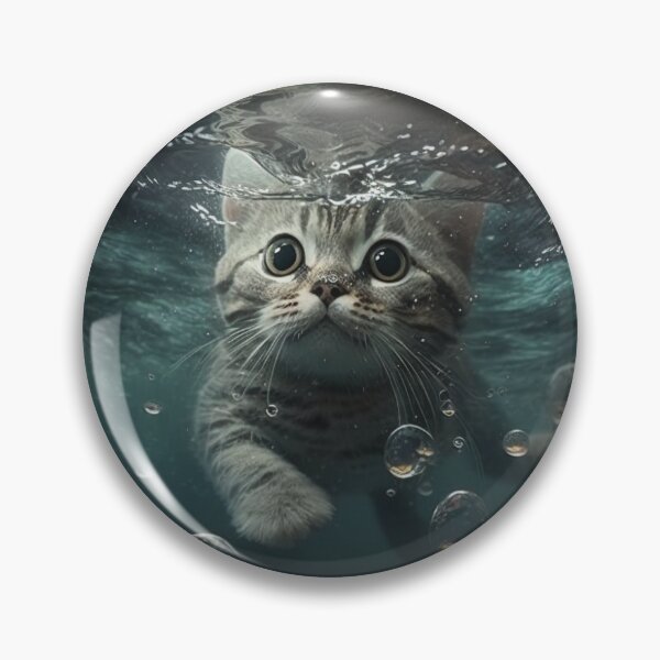 Item preview, Kitten under water designed and sold by Len-adeu.