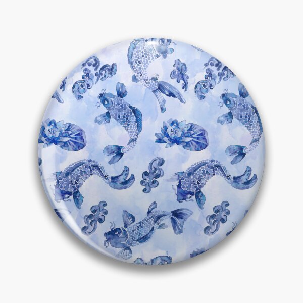 Item preview, Fish pond coy designed and sold by Alessandro Remo Mazzoni Remotextiles.