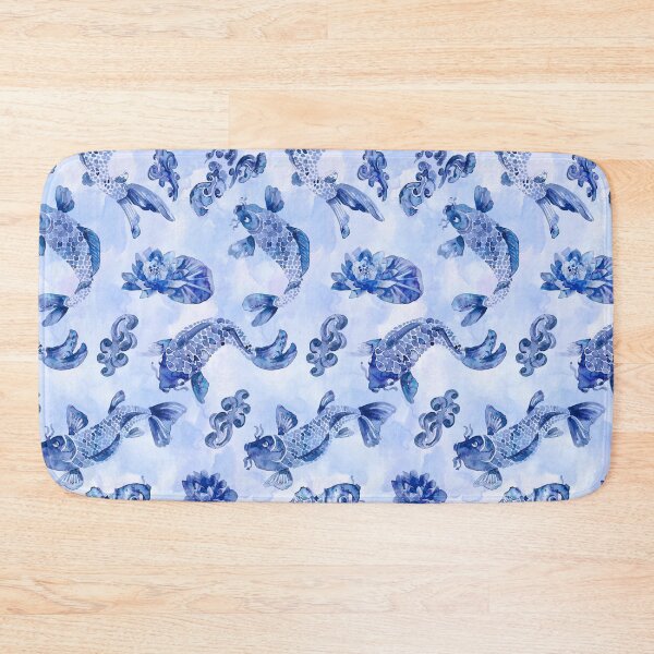 Item preview, Fish pond coy designed and sold by Alessandro Remo Mazzoni Remotextiles.