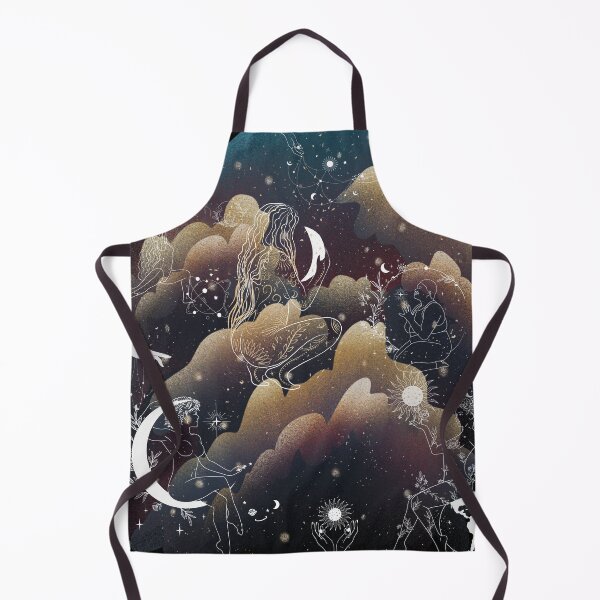 Item preview, Nature-space-moon-lady-woman-planet-clouds-colors-colorful designed and sold by Designerboutic.